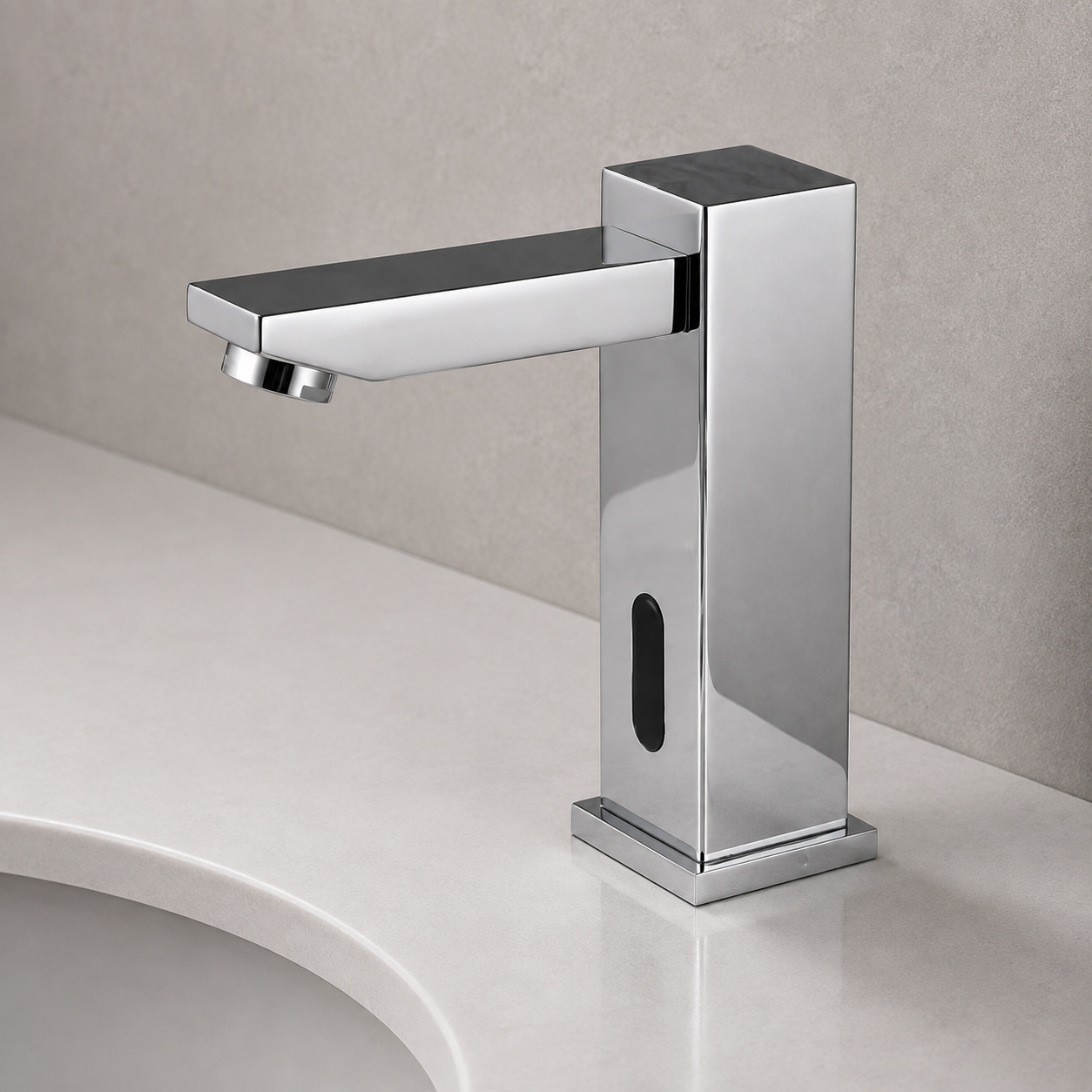 BathSelect BS15065 commercial Time of Flight touchless sensor faucet