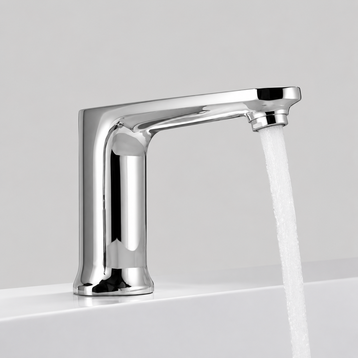 BathSelect Chrome Commercial Automatic Touchless Sensor Faucet