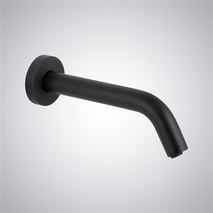 Fontana Brio Matte Black Commercial Sensor Faucet