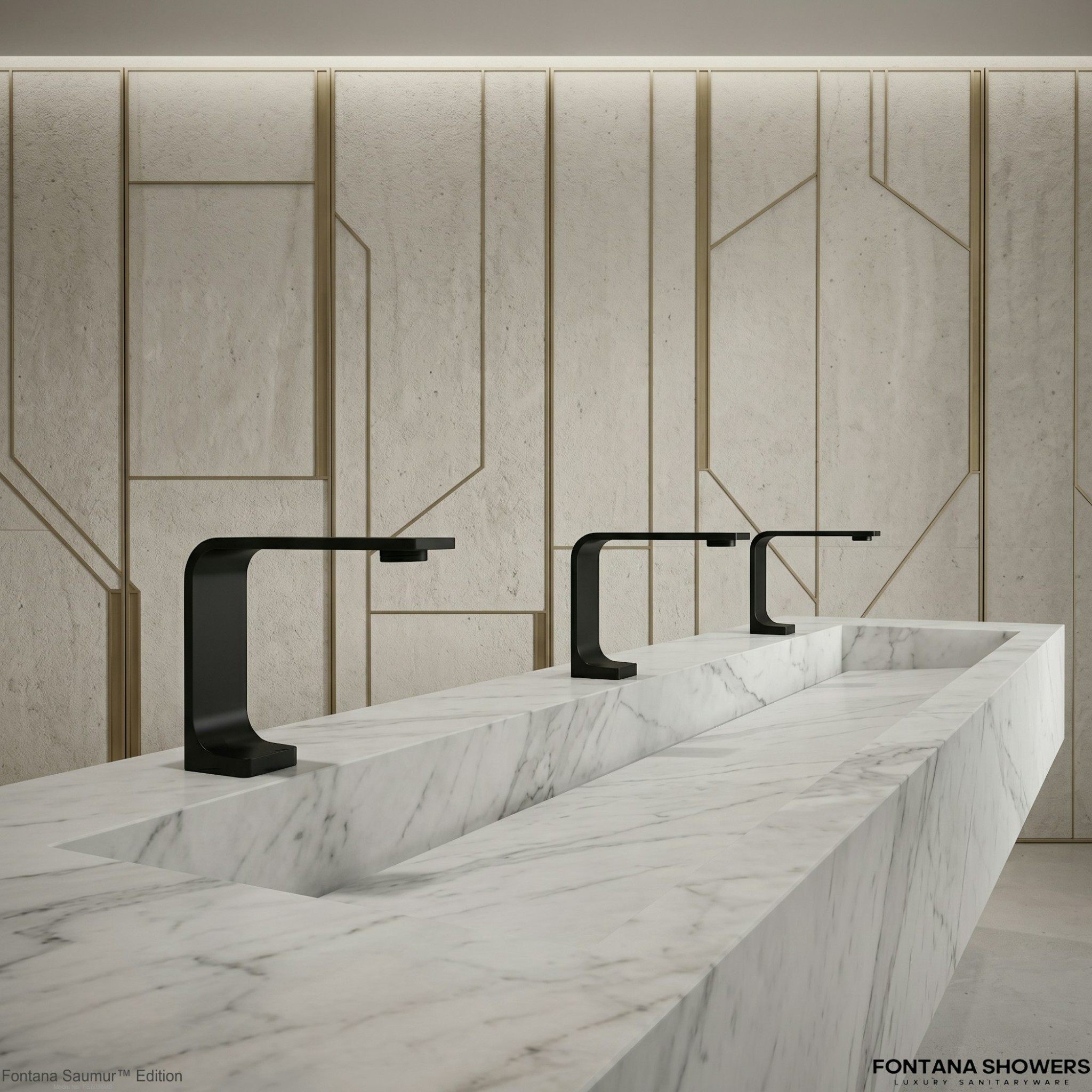 Small bathroom faucet design