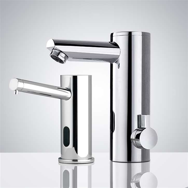 Fontana Touchless Automatic Bathroom Motion Sensor Faucet in Chrome